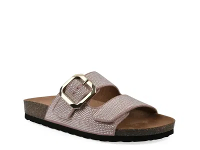 White Mountain Granitas Sandal In Purple