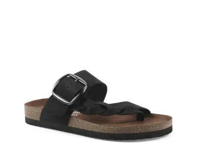 White Mountain Harleta Sandal In Animal Print