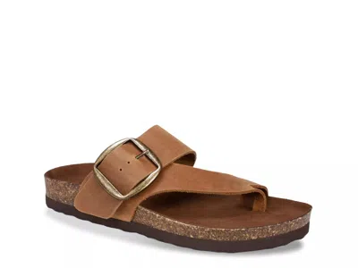White Mountain Harley Sandal In Brown