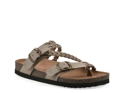 White Mountain Haziest Sandal In Brown