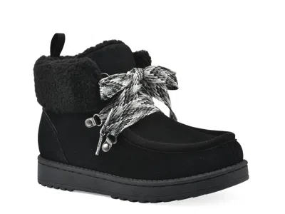 White Mountain Icebox Bootie In Black