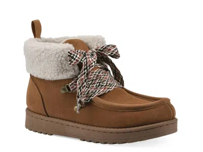 White Mountain Icebox Bootie In Brown