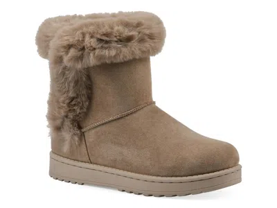 White Mountain Incher Bootie In Animal Print