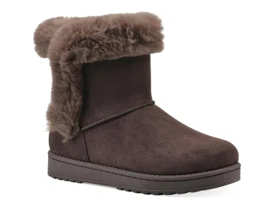 White Mountain Incher Bootie In Brown