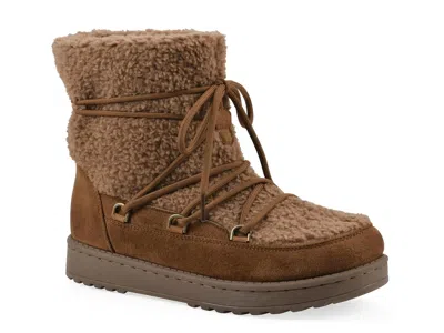 White Mountain Isador Bootie In Brown