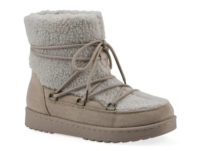 White Mountain Isador Bootie In Brown