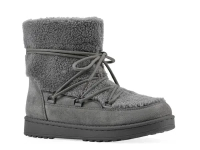 White Mountain Isador Bootie In Gray
