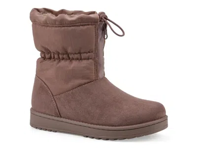 White Mountain Issy Bootie In Brown