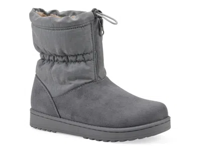 White Mountain Issy Bootie In Gray