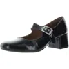 White Mountain Lasso Womens Buckle Manmade Loafer Heels