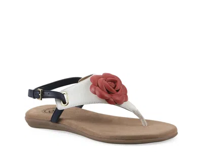 White Mountain Lifey Sandal In Multi