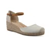 White Mountain Maintain Espadrille Wedge Pump In Multi