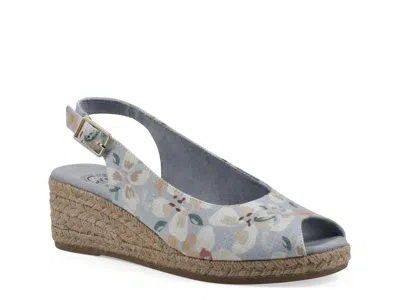 White Mountain Maize Espadrille Wedge Sandal