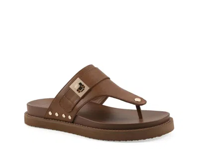 White Mountain Malabar Sandal In Brown
