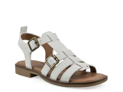 White Mountain Mayday Gladiator Sandal In Multi