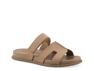 White Mountain Mazi Sandal In Multi