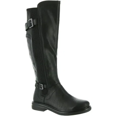 White Mountain Meditate Womens Faux Leather Knee-high Boots In Multi