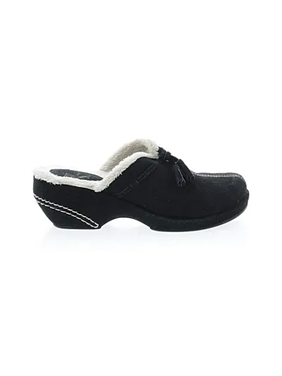 White Mountain Mule/clog In Black