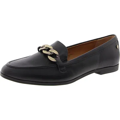 White Mountain Nobles 2 Womens Slip On Almond Toe Loafers In Black