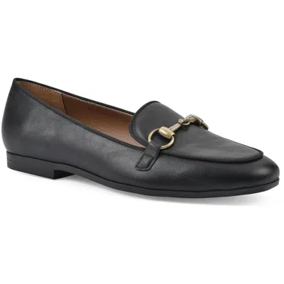 White Mountain Nooks Womens Buckle Manmade Loafers In Multi