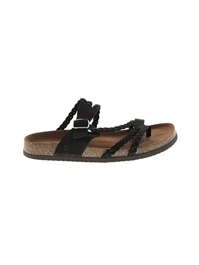 Pre-owned White Mountain Sandals In Black