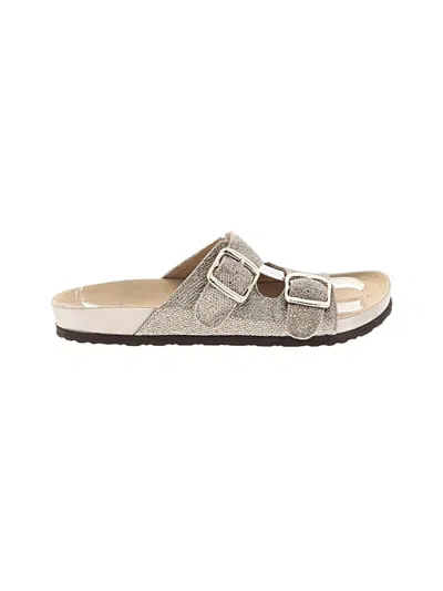 Pre-owned White Mountain Sandals In Silver