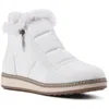 White Mountain Taurus Womens Faux Leather Trim Faux Shearling Winter & Snow Boots In Multi