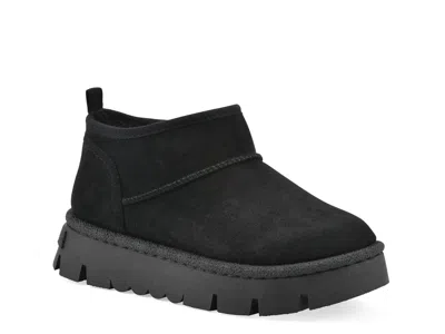 White Mountain Toree Platform Bootie In Black