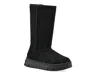 White Mountain Tripp Platform Boot In Black