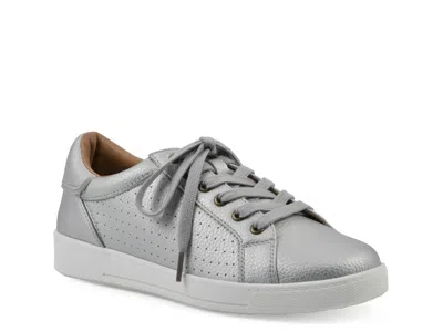 White Mountain Uniform Sneaker In Silver
