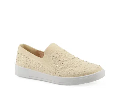 White Mountain Unit Slipon Sneaker In Yellow