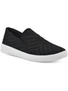White Mountain Courage Womens Lifestyle Knit Slip-on Sneakers In Black