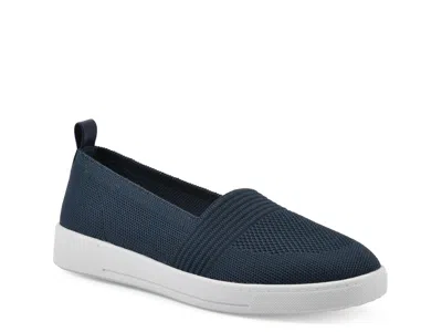 White Mountain Upright Slipon Sneaker In Blue