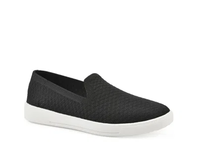 White Mountain Upstay Slipon Sneaker In Black