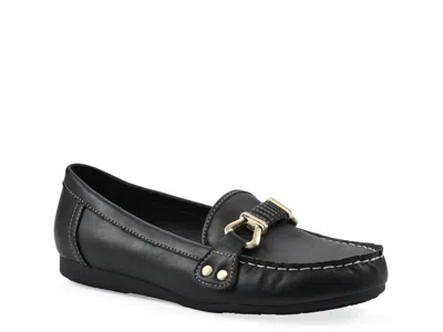 White Mountain Wayside Loafer In Black