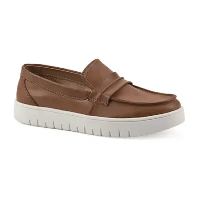 White Mountain Wm Spring 2026 Womens Almond Closed Toe Slip-on Shoe In Sand