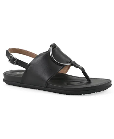White Mountain Women's Alicorn Slingback Sandals In Black