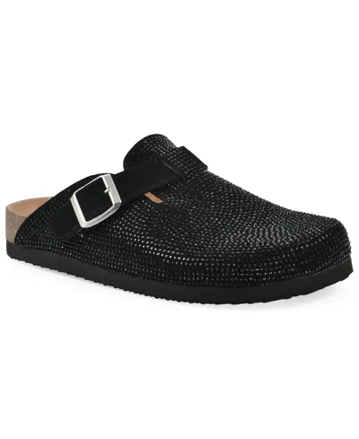 White Mountain Women's Bellamy Footbeds Clog In Black