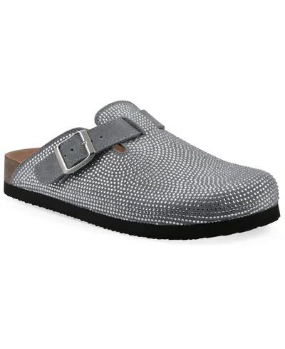 White Mountain Women's Bellamy Footbeds Clog In Blue