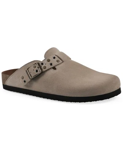 White Mountain Women's Benben Footbeds Clogs In Brown