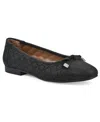 White Mountain Bocah Ballet Flat In Black