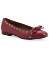 White Mountain Bodhi Flat In Red