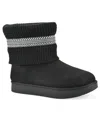 White Mountain Brysons Bootie In Black