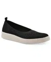 White Mountain Women's Digs Slip-on Sneakers In Black Fabric