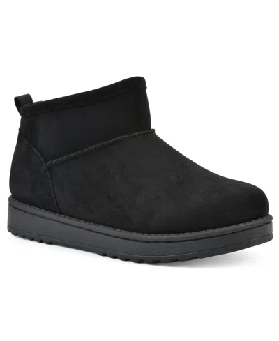 White Mountain Inspa Cozy Bootie In Black