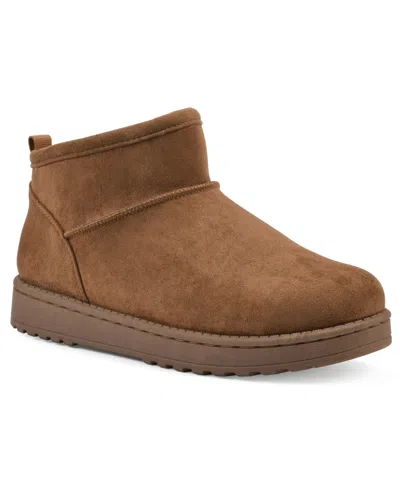White Mountain Inspa Cozy Bootie In Brown