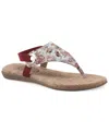 White Mountain Lifeway Sandal In Multi