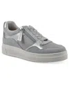 White Mountain Women's Uplit Slip-on Sneakers In Light Blue Silver Multi