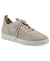 White Mountain Women's Upscale Slip-on Sneakers In Taupe Fabric
