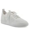 White Mountain Women's Upscale Slip-on Sneakers In White Fabric